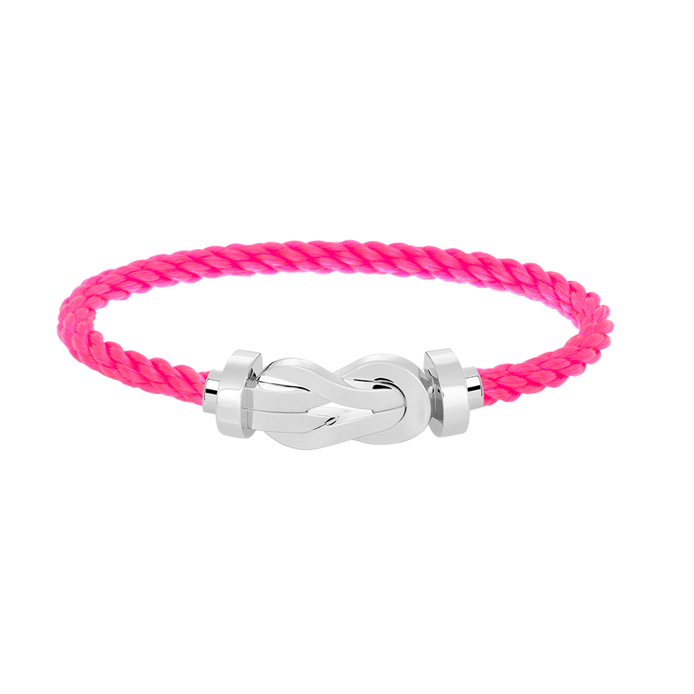 [⭐Novea]CHANCE LARGE 8 FIGURE BUCKLE NO DIAMOND BRACELET SILVER
