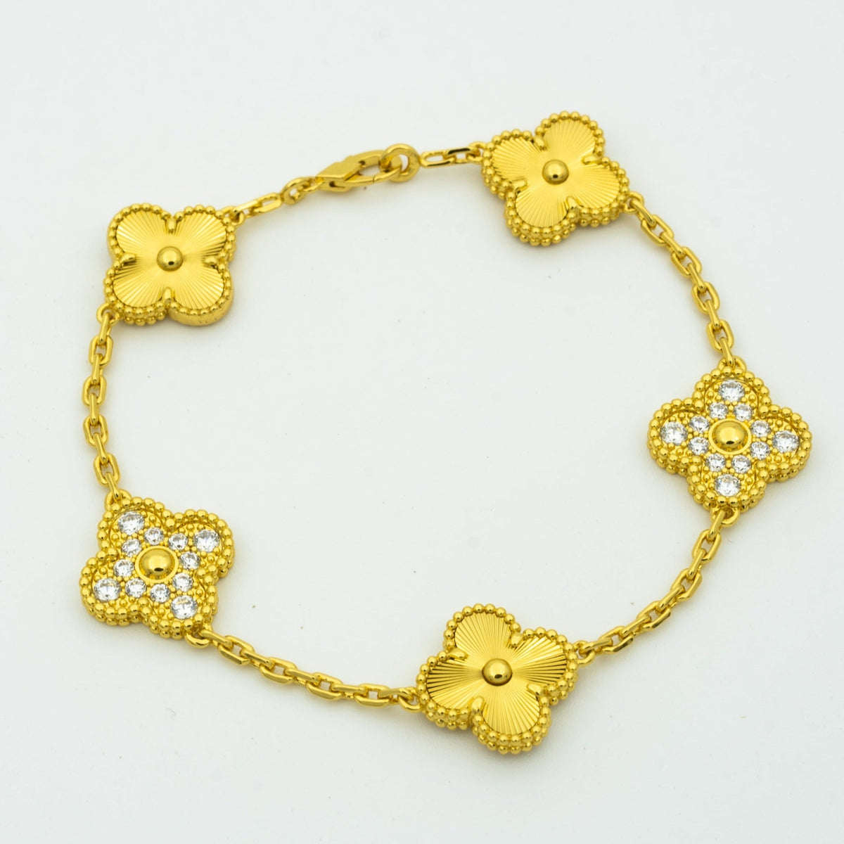 [⭐Novea] CLOVER 5 MOTIF LASER BRACELET COLLECTION
