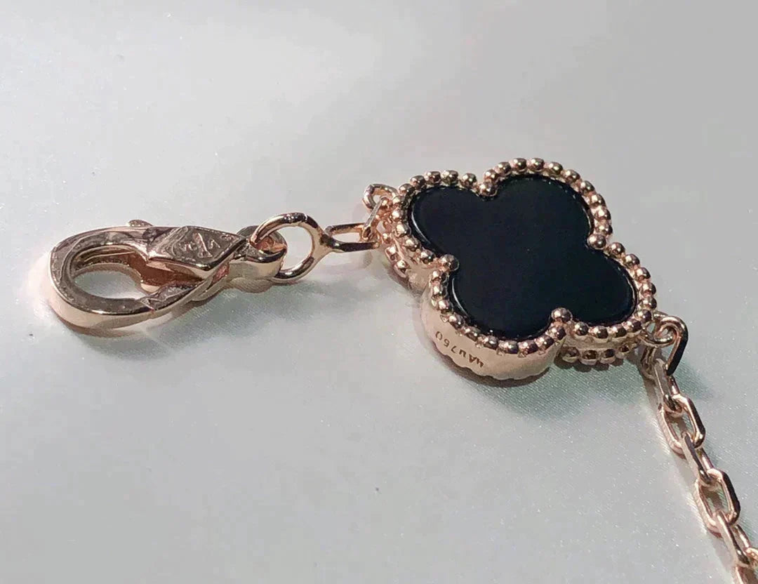 [⭐Novea]CLOVER 5 MOTIFS MULTICOLOR BRACELET
