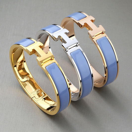 [⭐Novea]H BRACELET ROMANTIC BLUE 12MM