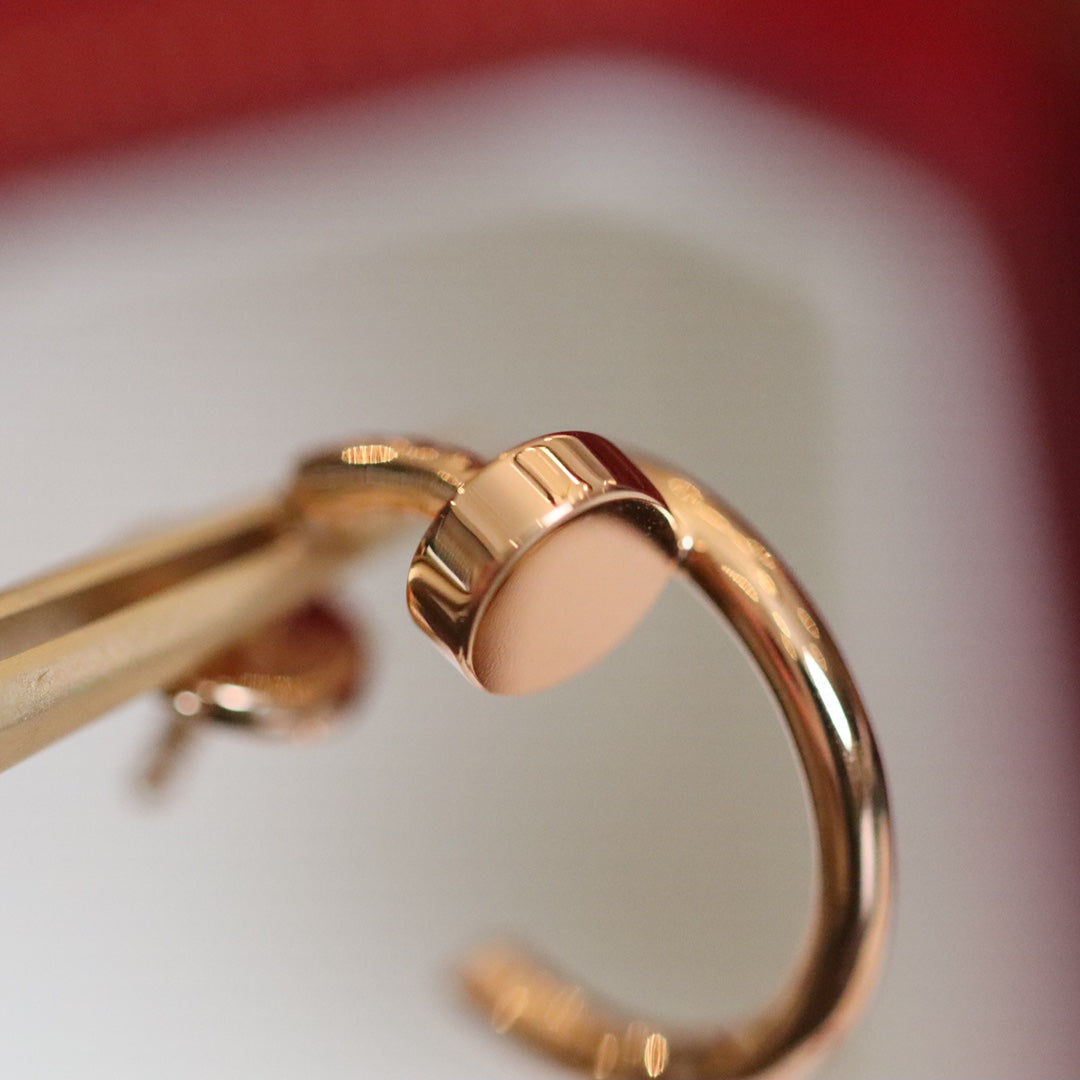 [⭐Novea]JUSTE EARRINGS PINK GOLD