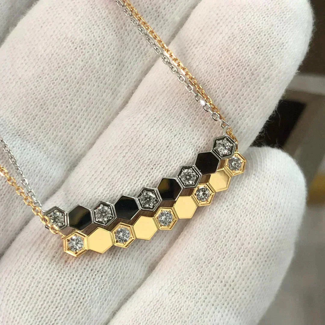 [⭐Novea]BEE LOVE NECKLACE DIAMOND