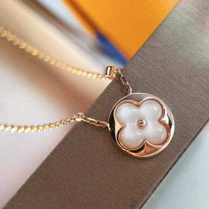 [⭐Novea]SUN MOP GOLD 1 DIAMOND NECKLACE