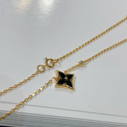 [⭐Novea]STAR BLACK MOP NECKLACE
