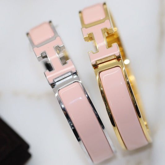 [⭐Novea]H BRACELET 12MM PINK