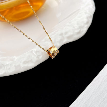[⭐Novea]BEE MINI PEDANT DIAMOND NECKLACE