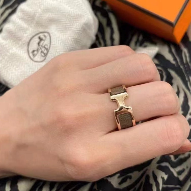 [⭐Novea]OLYMPE PINK GOLD RING