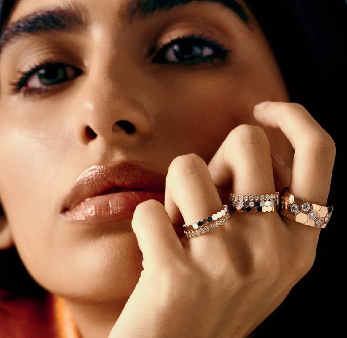 [⭐Novea]BEE LOVE DIAMOND LARGE RING