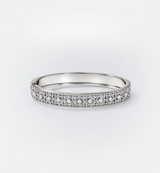 [⭐Novea]2026 WOVEN-PATTERN BRACELET SET WITH FULL DIAMOND INLAY THREE-COLORS