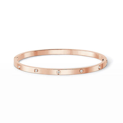 [⭐Novea]LOVE BRACELET 3.65MM 10 DIAMONDS