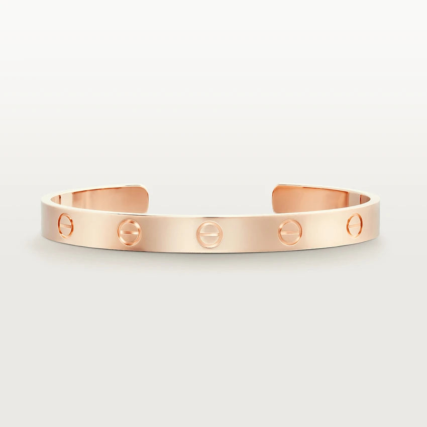 [⭐Novea]LOVE BRACELET 6.1MM OPEN CUFF