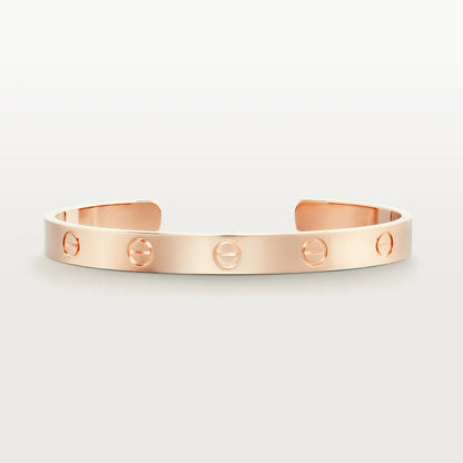 [⭐Novea]LOVE BRACELET 6.1MM OPEN CUFF
