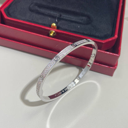 [⭐Novea]LOVE BRACELET 3.65MM DIAMOND-PAVED
