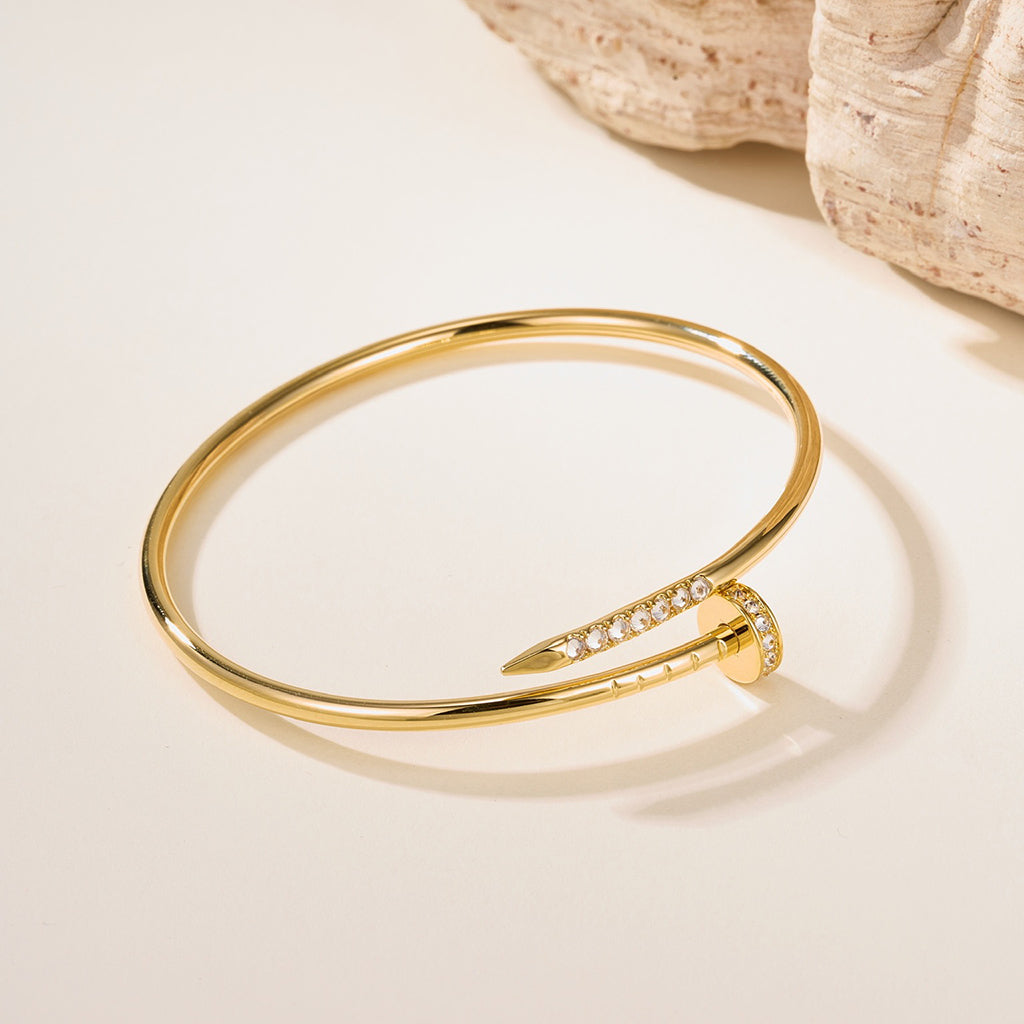 [⭐Novea]JUSTE BRACELET 2.5MM DIAMONDS