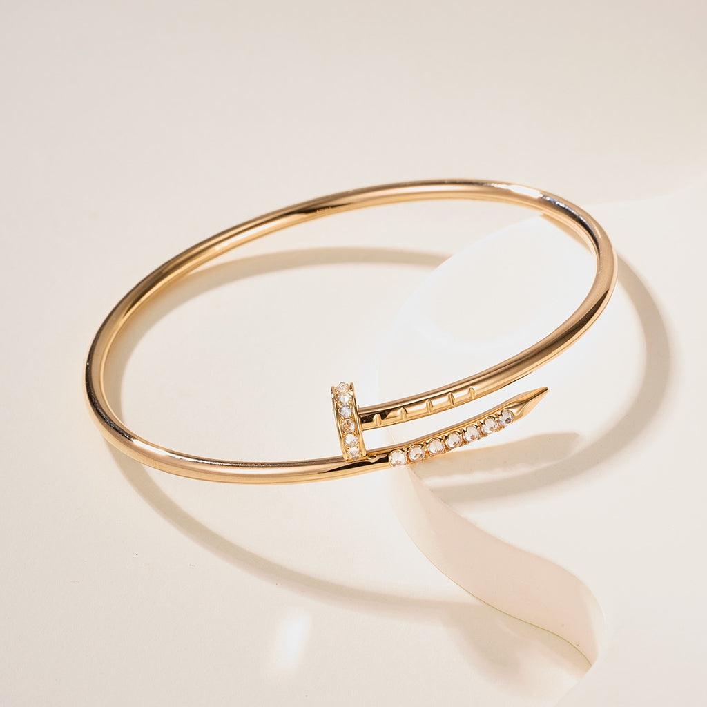 [⭐Novea]JUSTE BRACELET 2.5MM DIAMONDS