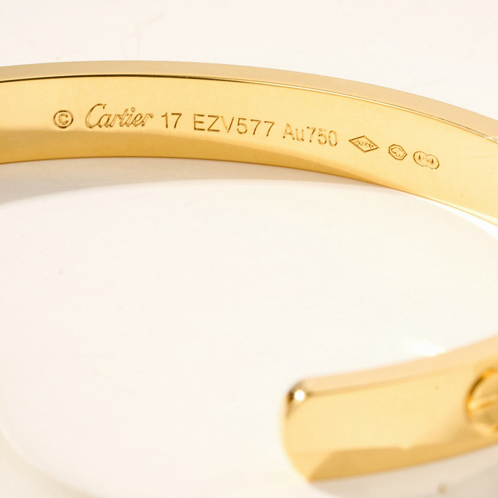 [⭐Novea]LOVE BRACELET 6.1MM OPEN CUFF