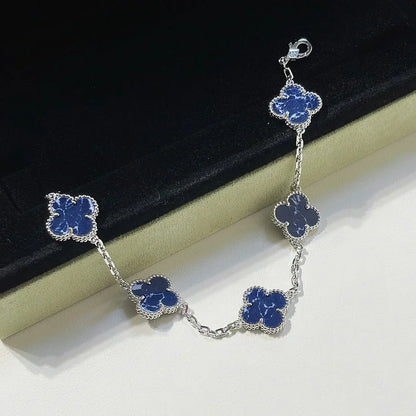 [⭐Novea]CLOVER 5 MOTIF PIETERSITE BRACELET COLLECTION