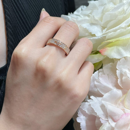 [⭐Novea]KELLY PINK GOLD DIAMOND RING
