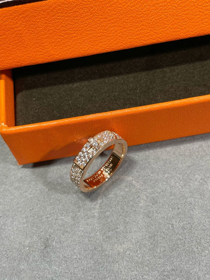 [⭐Novea]KELLY PINK GOLD DIAMOND RING