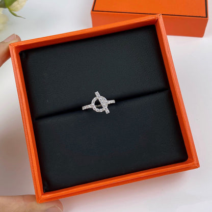 [⭐Novea]ECHAPPEE RING SILVER DIAMOND
