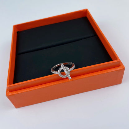 [⭐Novea]ECHAPPEE RING SILVER DIAMOND