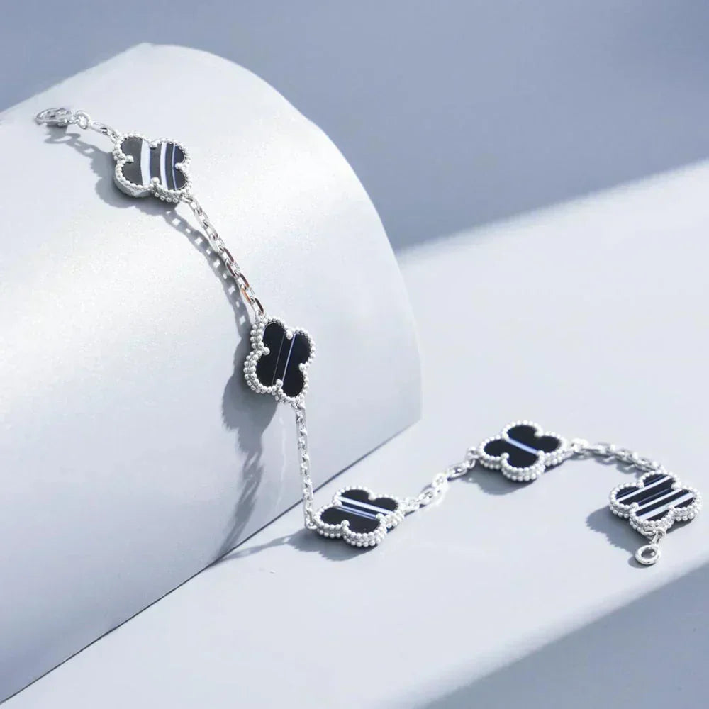 [⭐Novea] CLOVER 5 MOTIF PULSAR STONE BRACELET COLLECTION