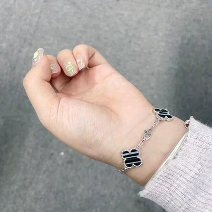 [⭐Novea] CLOVER 5 MOTIF PULSAR STONE BRACELET COLLECTION