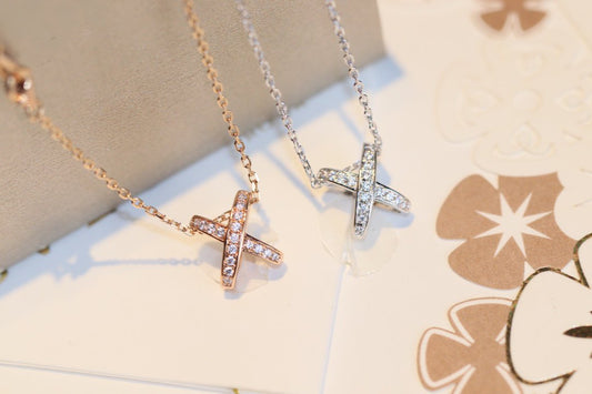 [⭐Novea]JEUX DE DIAMOND NECKLACE