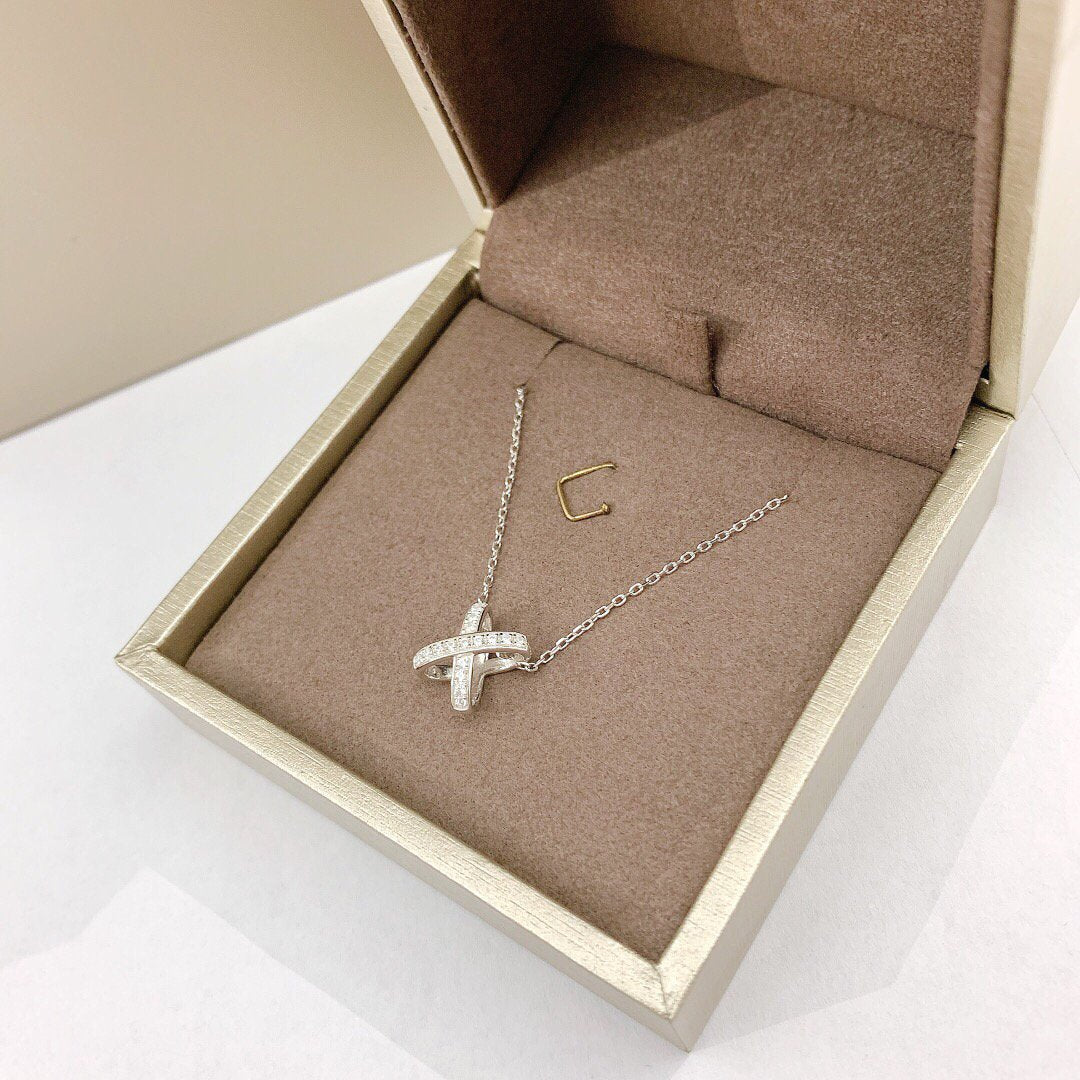 [⭐Novea]JEUX DE DIAMOND NECKLACE