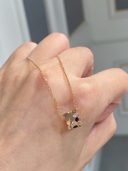 [⭐Novea]BEE LOVE DIAMOND NECKLACE