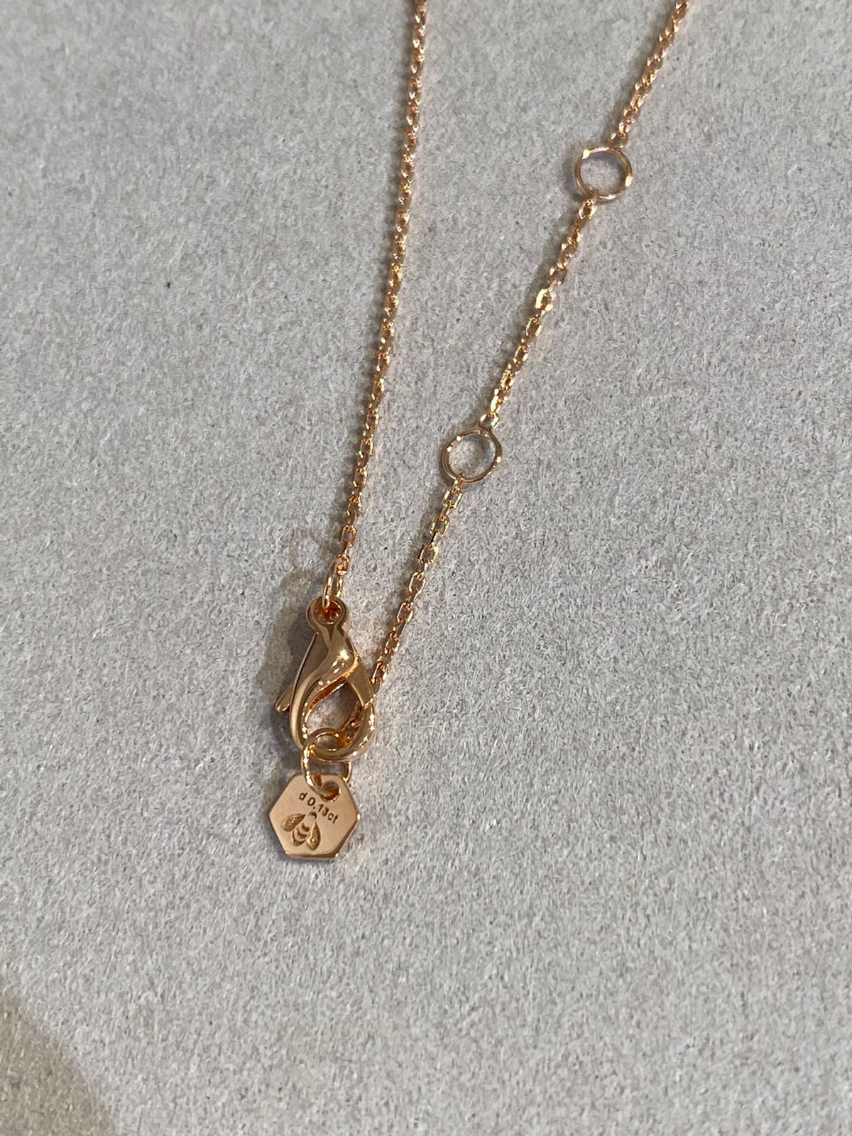 [⭐Novea]BEE LOVE DIAMOND NECKLACE
