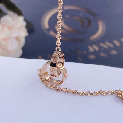 [⭐Novea]LOVE BRACELET DOUBLE RING