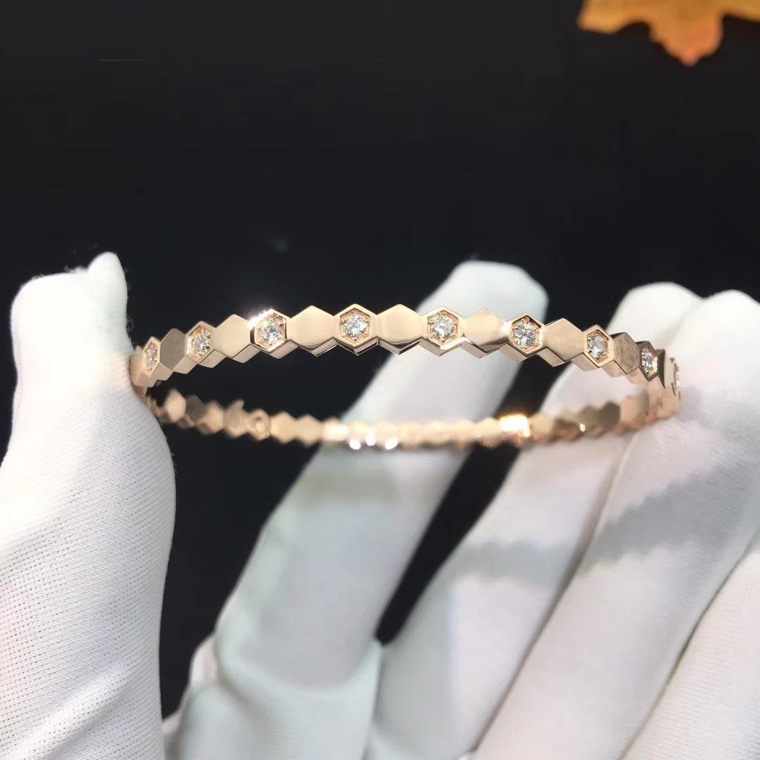 [⭐Novea]BEE LOVE SILVER DIAMOND BRACELET