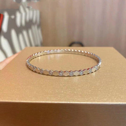 [⭐Novea]BEE LOVE SILVER DIAMOND BRACELET