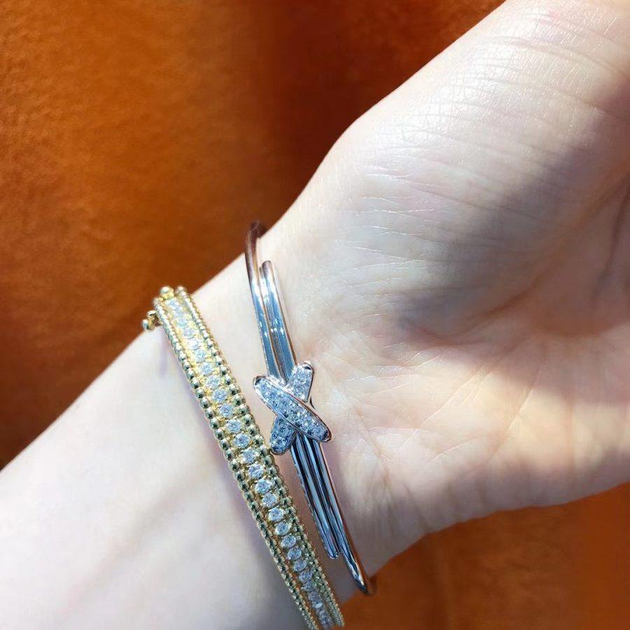 [⭐Novea]JEUX DE BRACELET SILVER DIAMONDS