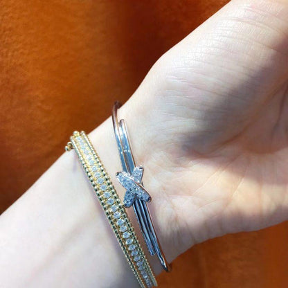 [⭐Novea]JEUX DE BRACELET SILVER DIAMONDS