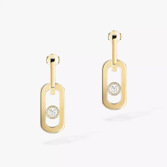[⭐Spark]So Move XL Diamond Pendant Earrings