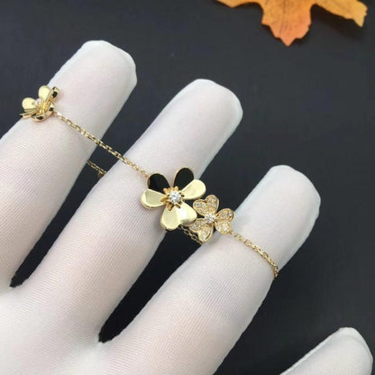 [⭐Novea]FRIVOLE GOLD 5 FLOWERS BRACELET